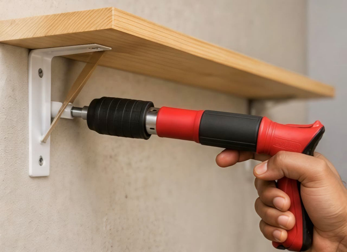 Power Nail Gun – Heavy-Duty Pneumatic & Manual Steel Nail Driver