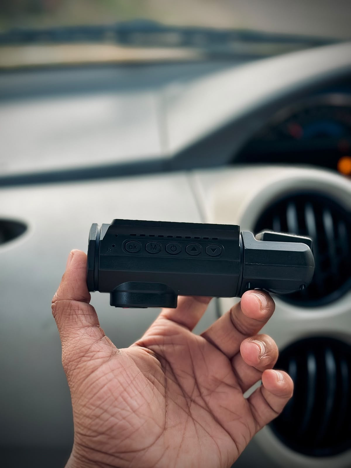 Full HD 1080P 3-Camera Car Dash Cam | Front + Rear + Interior | Night Vision | 170° Wide Angle | Loop Recording | G-Sensor